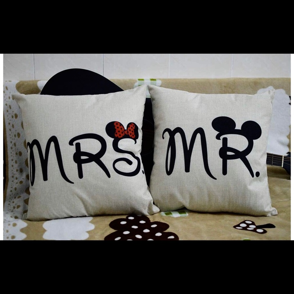 Set of 2 Throw Pillow Covers